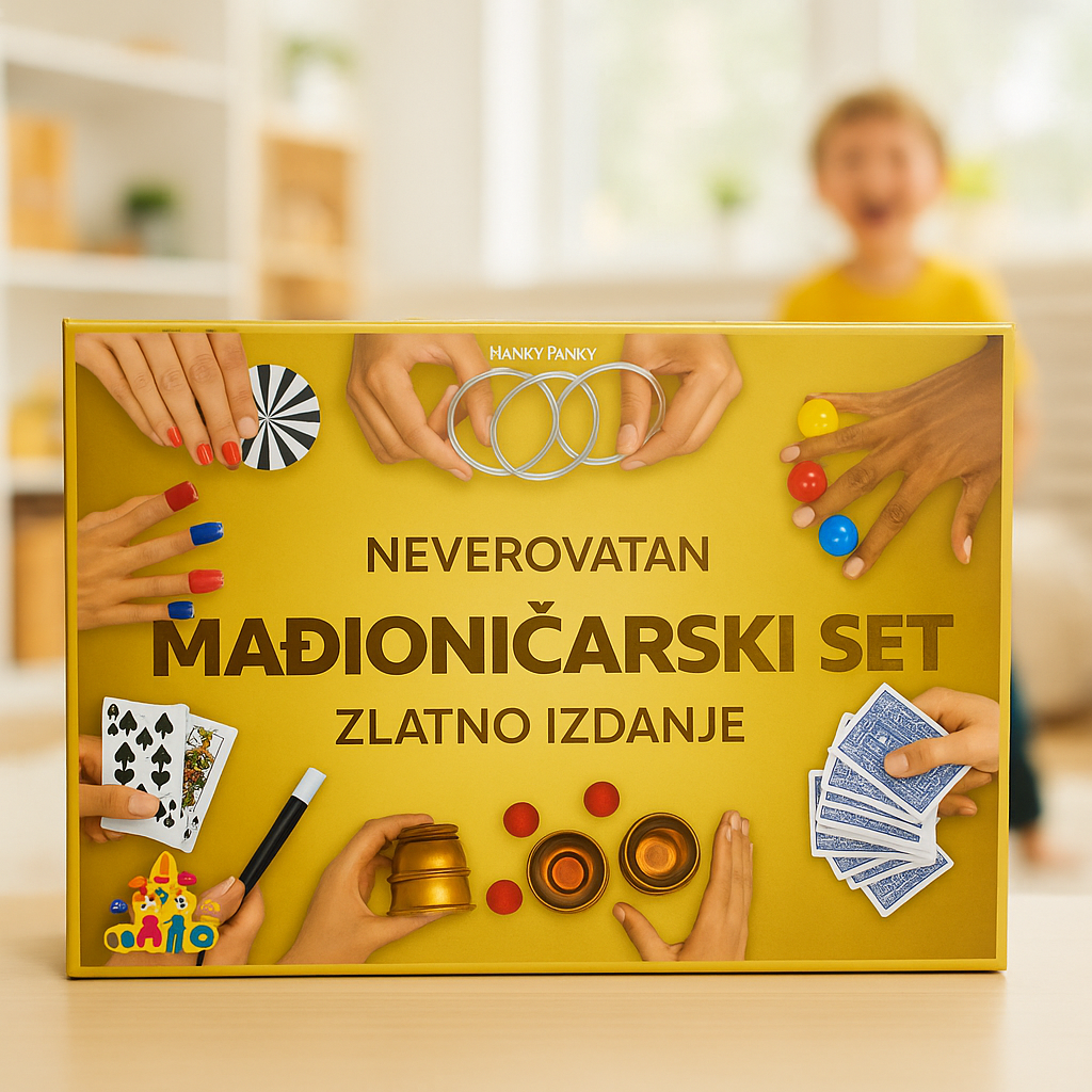 MEGA Mađioničarski Set (zlatno izdanje)