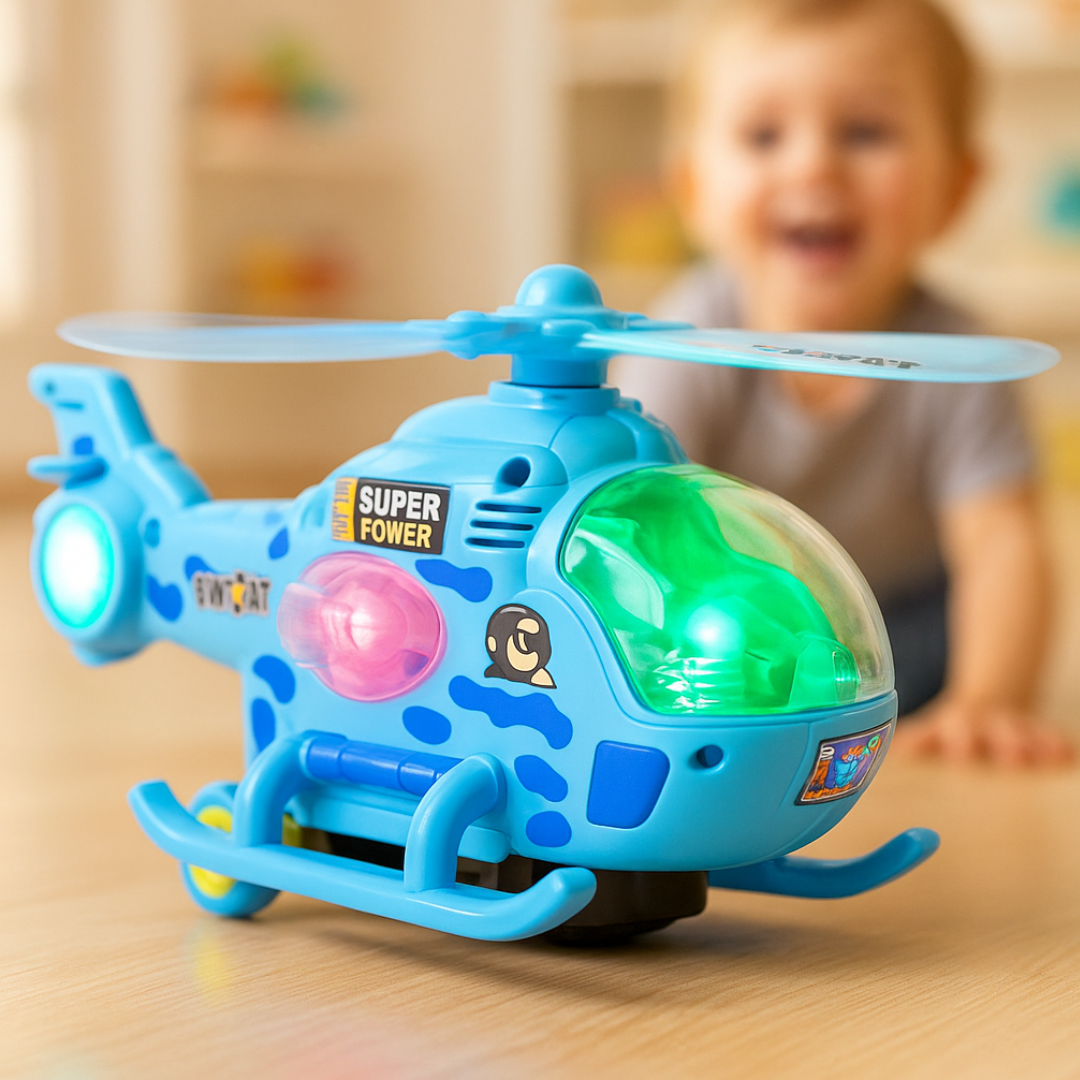 Svetleći Muzički Helikopter