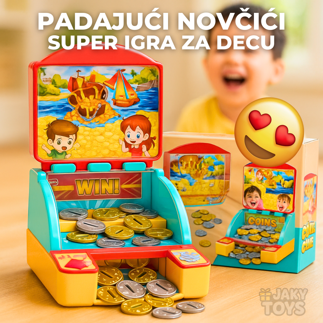 Potiskivanje novčića - igra sa vašara