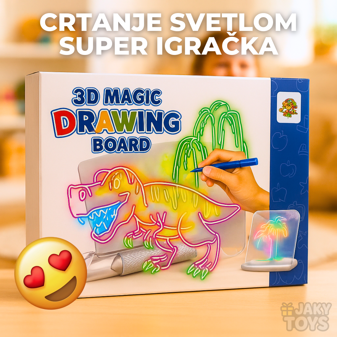 3D Magična Tabla za crtanje