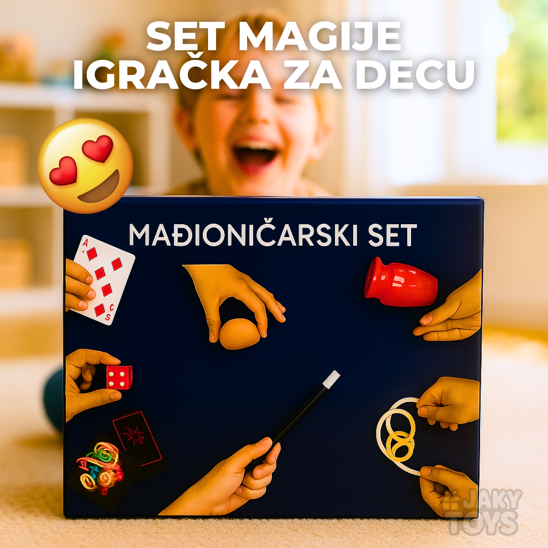 Mađioničarski set za decu (50 trikova)