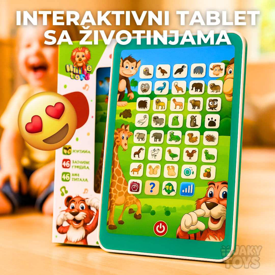 Interaktivni Tablet sa životinjama