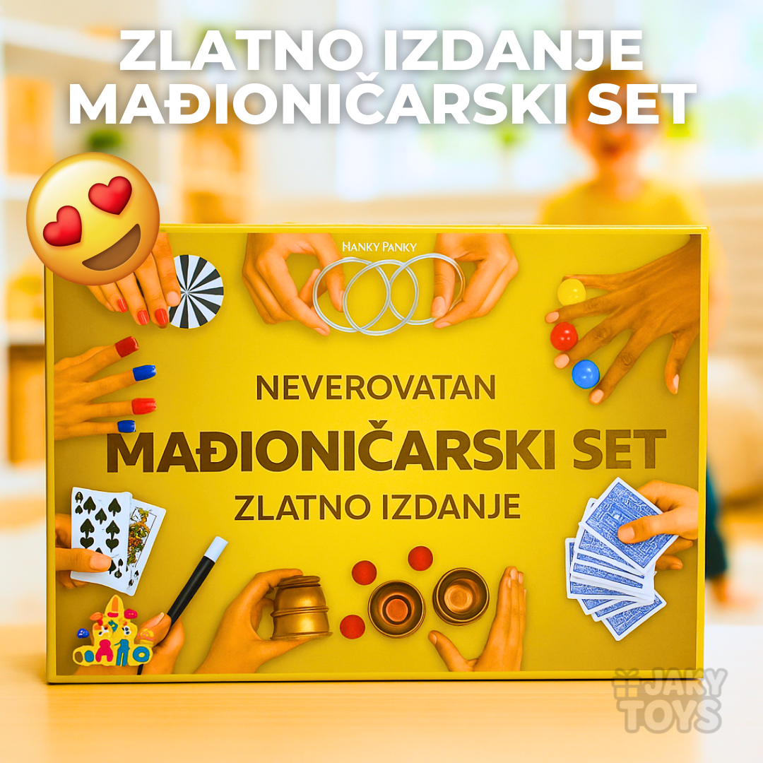 MEGA Mađioničarski Set (zlatno izdanje)