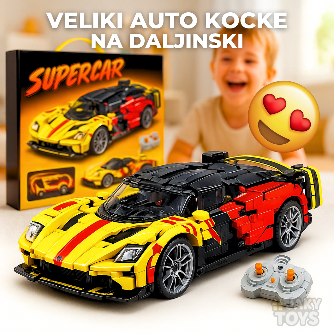 Veliki auto na sklapanje (sa daljinskim)