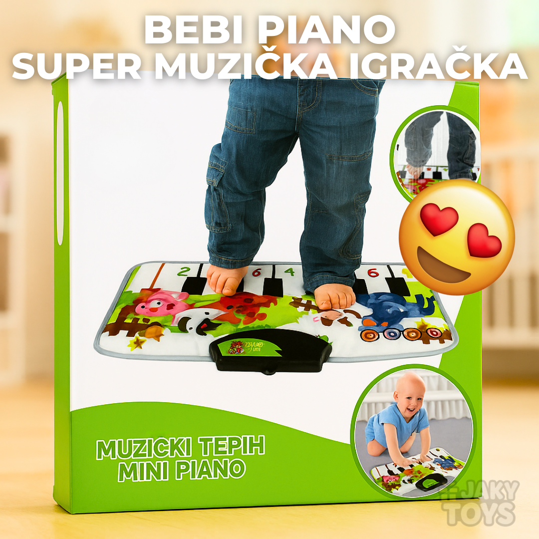 Muzička bebi piano prostirka