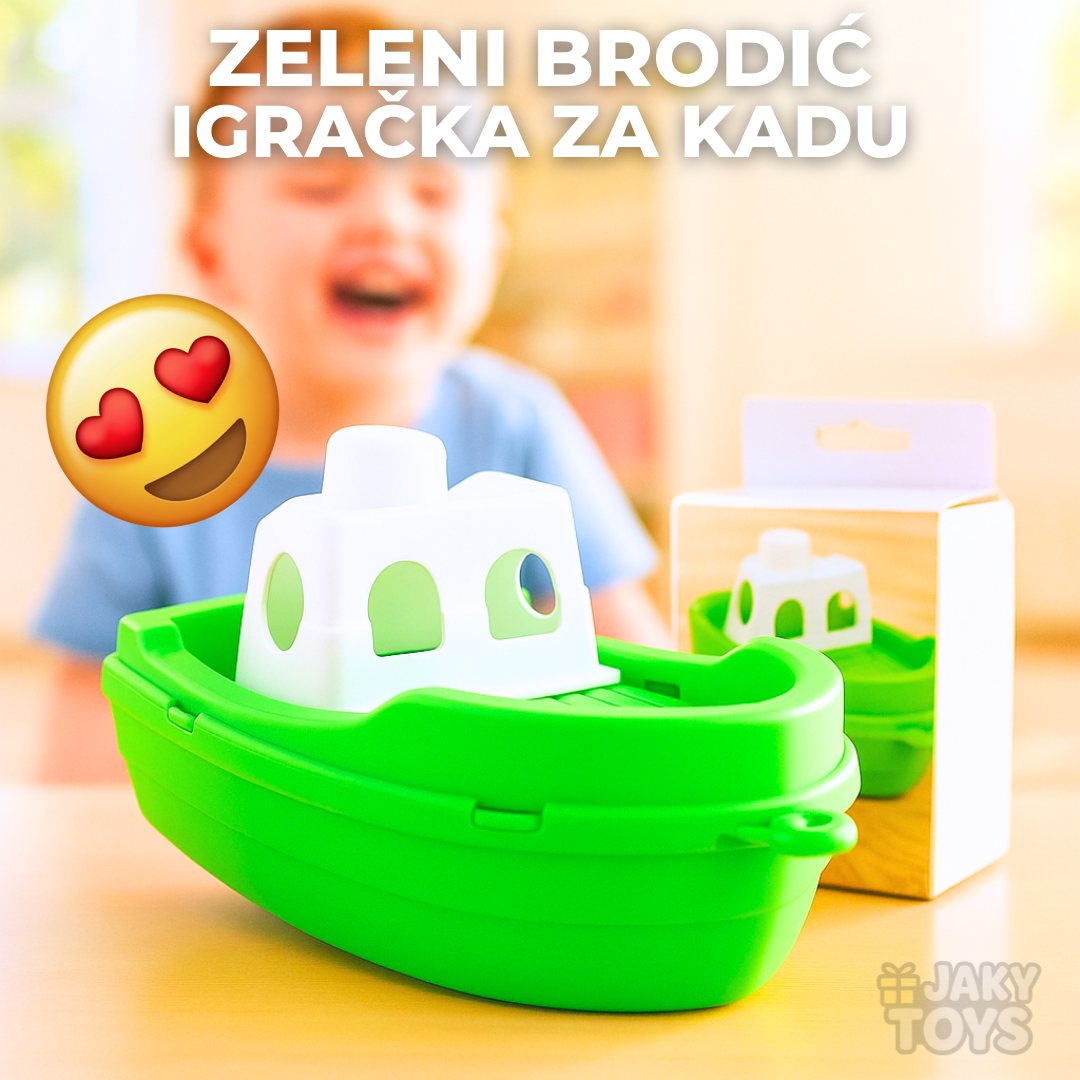 Brodić igračka za kadu i kupanje