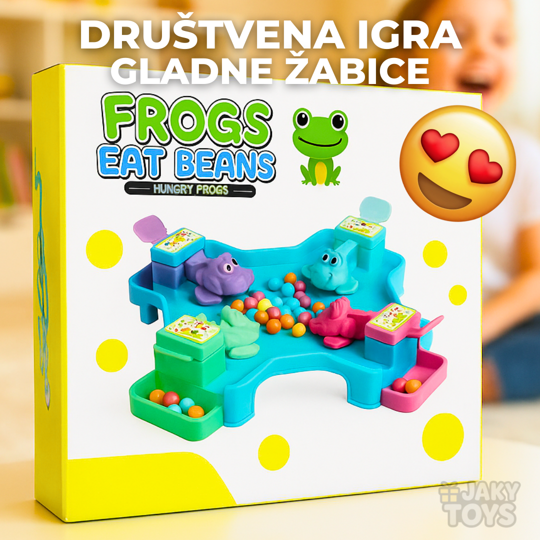 Društvena igra - gladne žabice