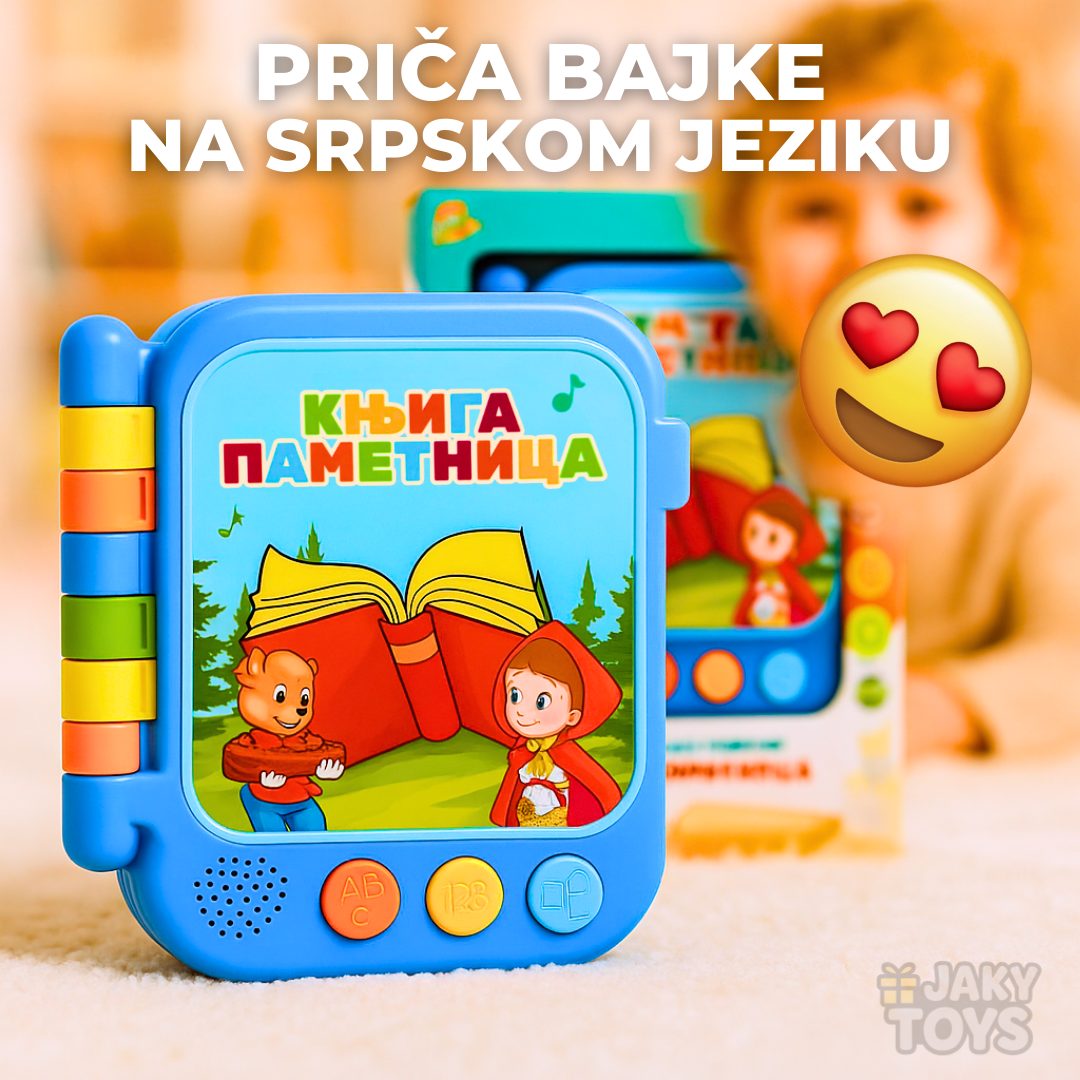 Knjiga pametnica - priča bajke na srpskom