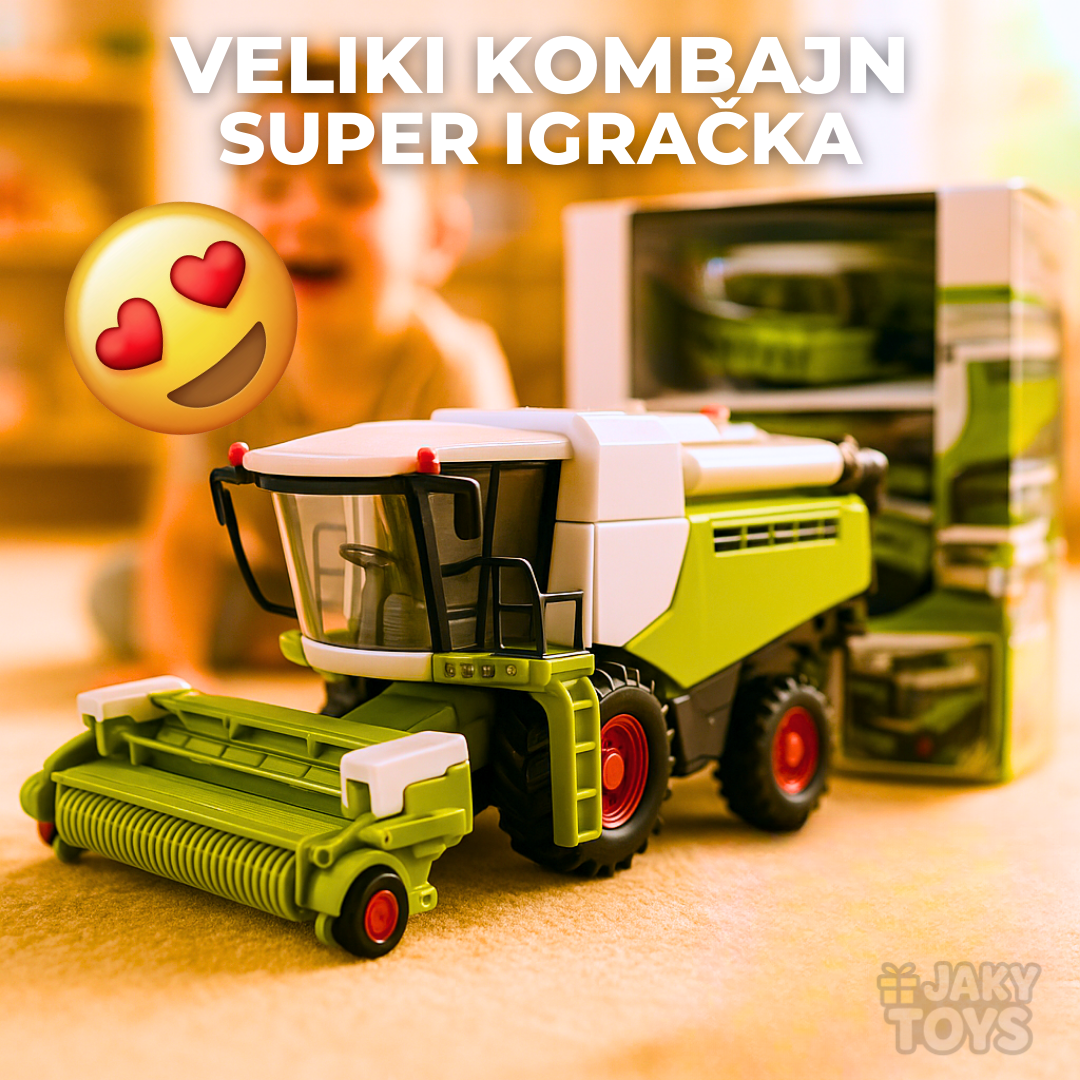 Veliki kombajn super igračka