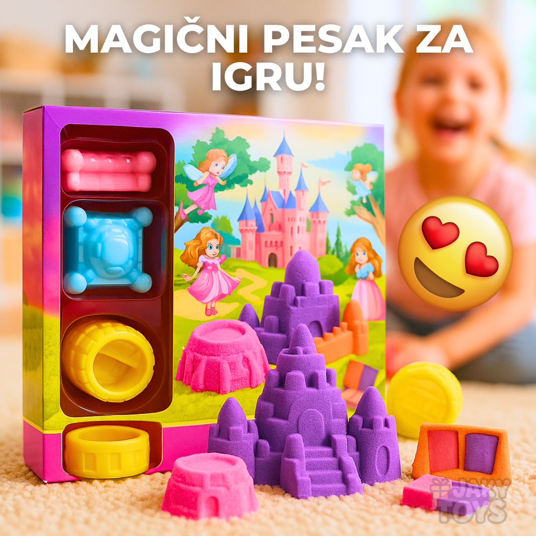 Magični Pesak - set za igru (bez nereda)