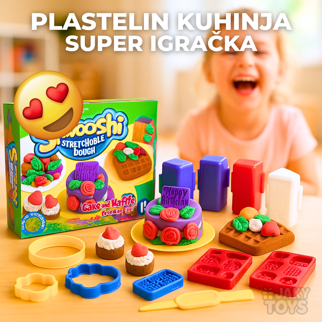 Plastelin kuhinjica set