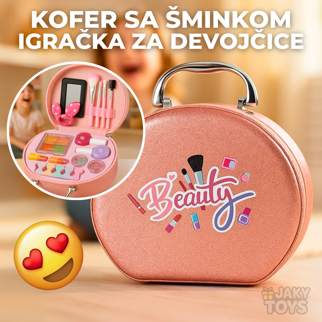Magični kofer sa šminkom za devojčice