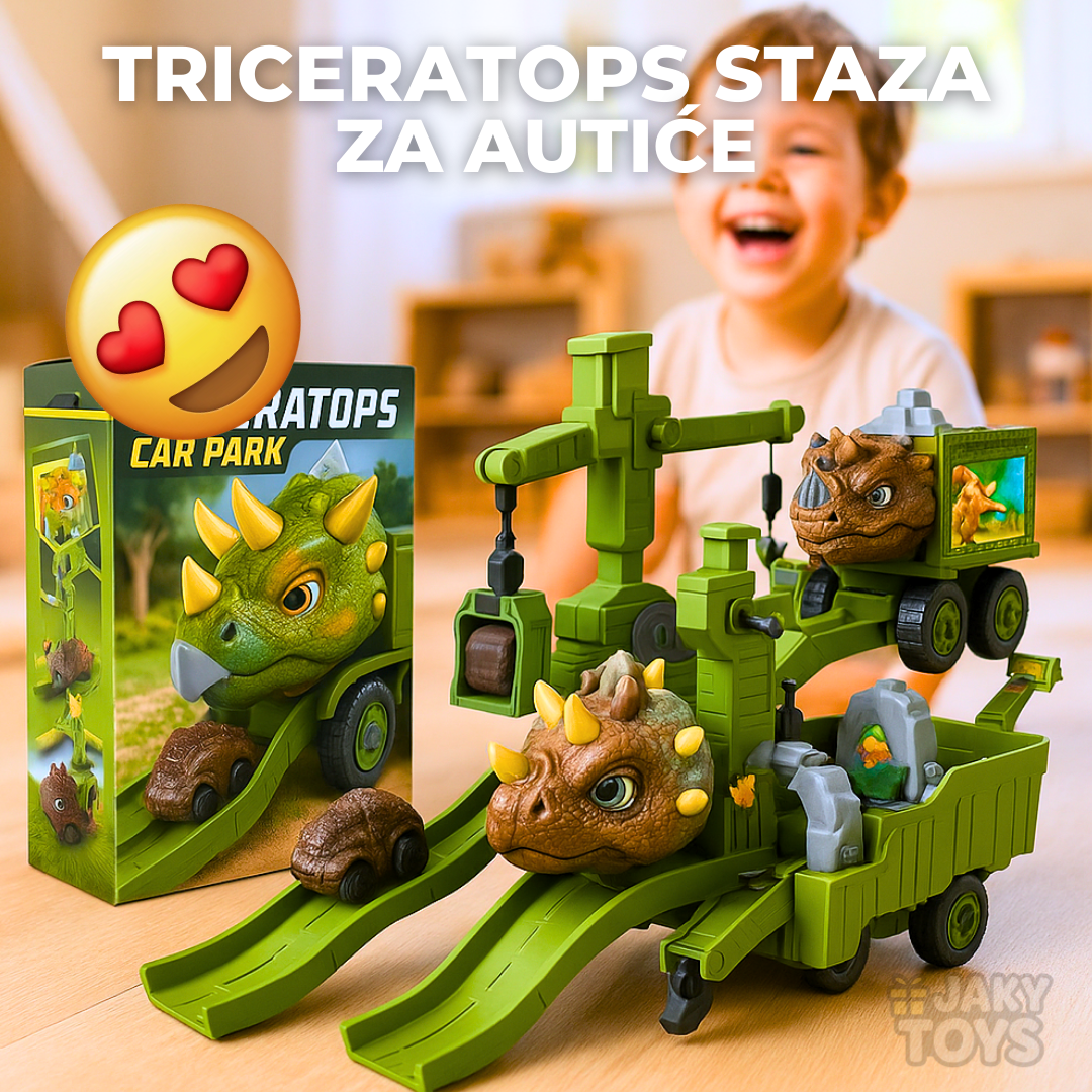 Park za autiće Triceratops Dinosaurus